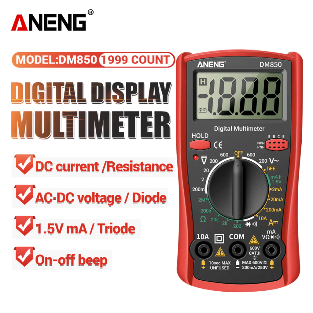 Aneng DM850 is a professional digital multimeter - BOXALOTA