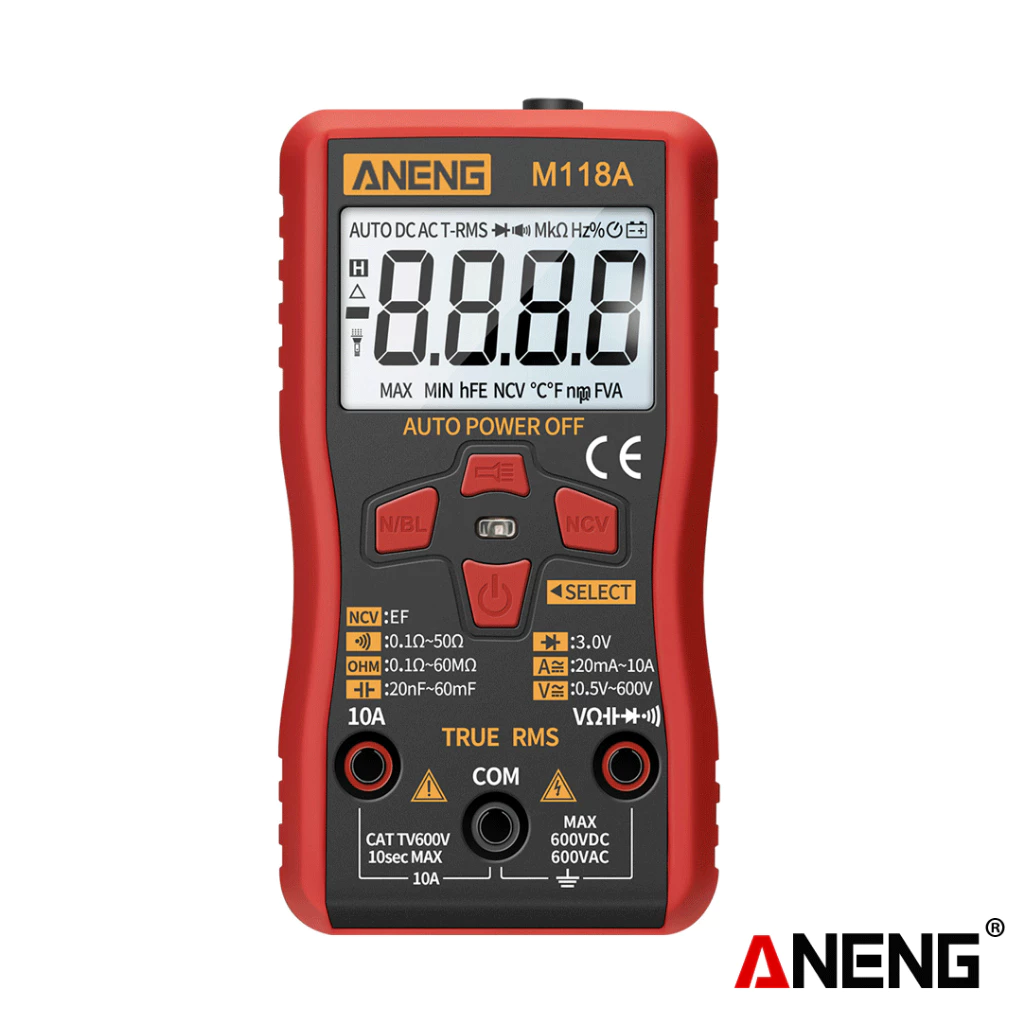 Aneng M118A Mini Digital Multimeter - BOXALOTA