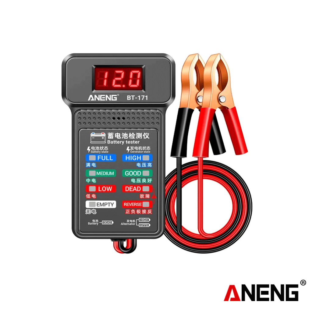 Aneng BT171 Panel Indicator Battery Tester - BOXALOTA