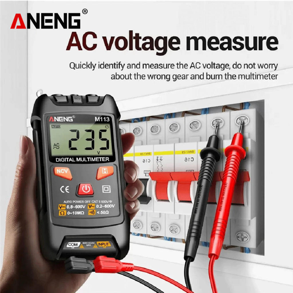 Aneng M113 Mini Digital Multimeter - BOXALOTA