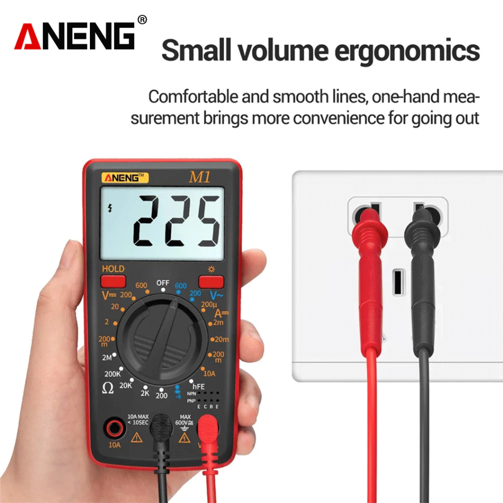 M1 Digital Multimeter is a versatile voltage tester - BOXALOTA