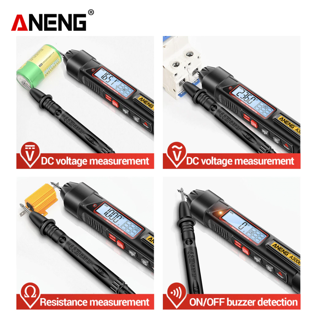 Aneng A3006 Pen Type Digital Multimeter - BOXALOTA