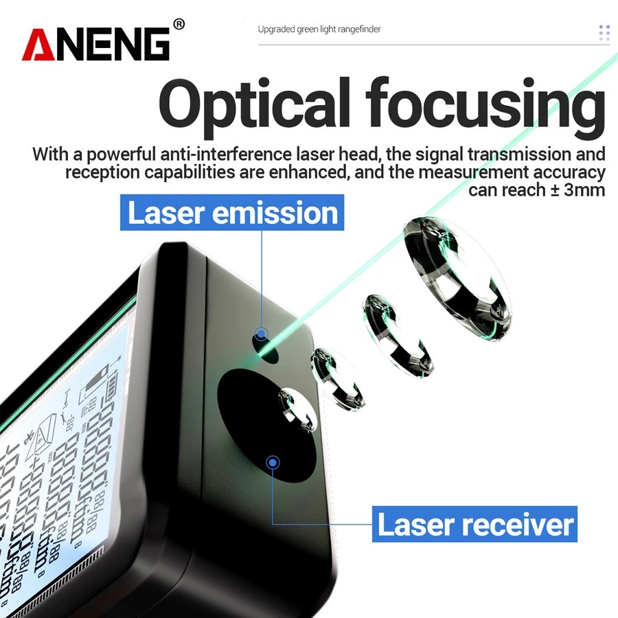 Aneng K100 is a smart digital laser - BOXALOTA