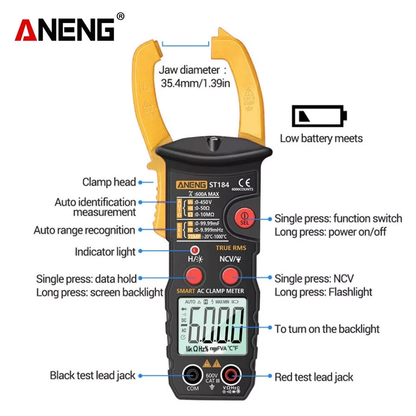 ST184 Digital Clamp Multimeter - BOXALOTA