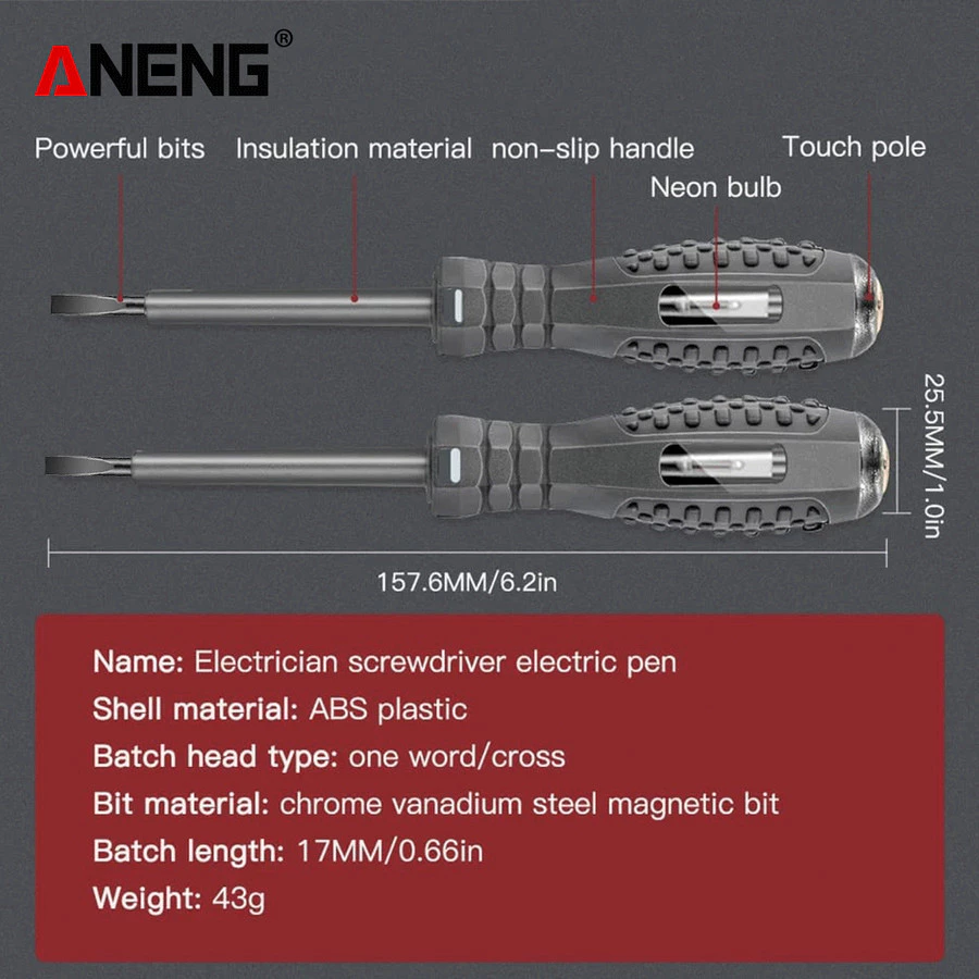 B04 Screwdriver Test Pen - BOXALOTA