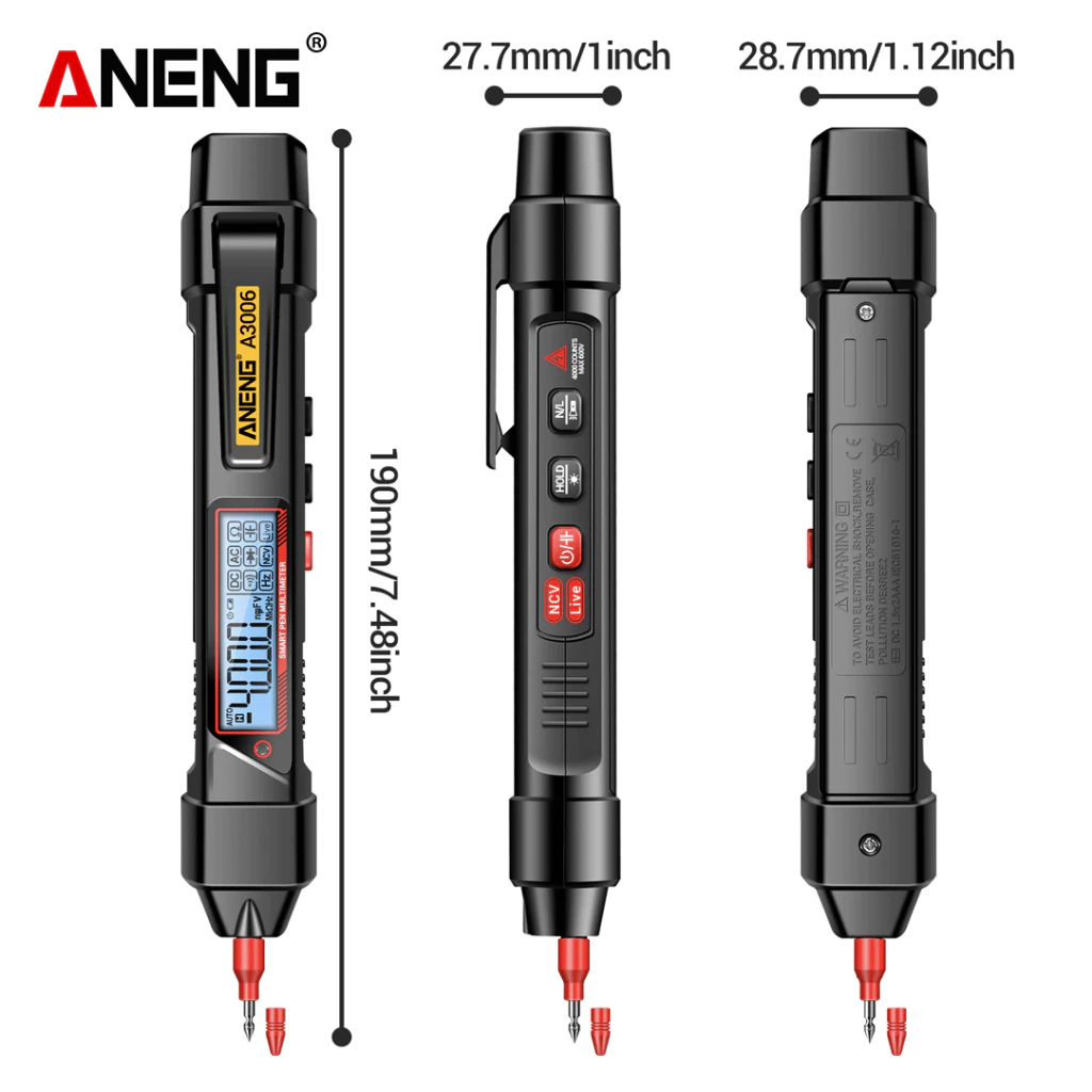 Aneng A3006 Pen Type Digital Multimeter - BOXALOTA