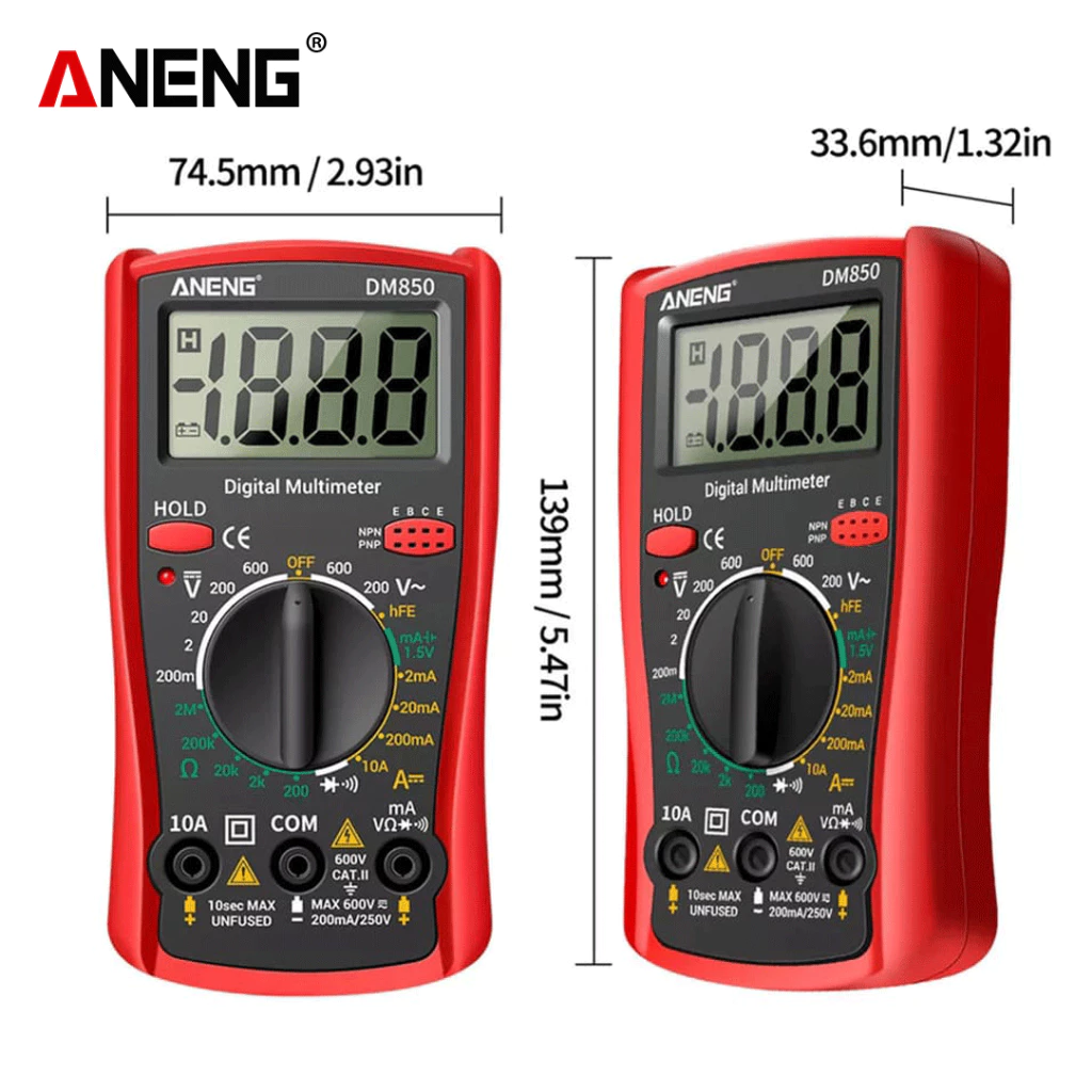 Aneng DM850 is a professional digital multimeter - BOXALOTA