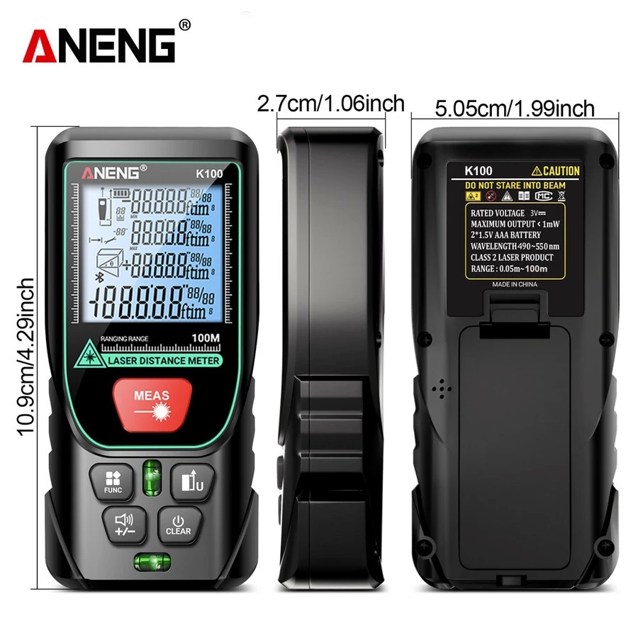 Aneng K100 is a smart digital laser - BOXALOTA