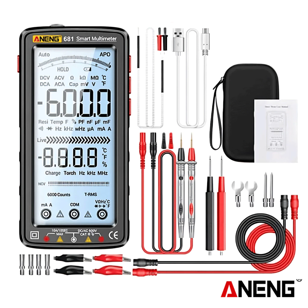 Aneng 681 Pro Smart Digital Multimeter - BOXALOTA