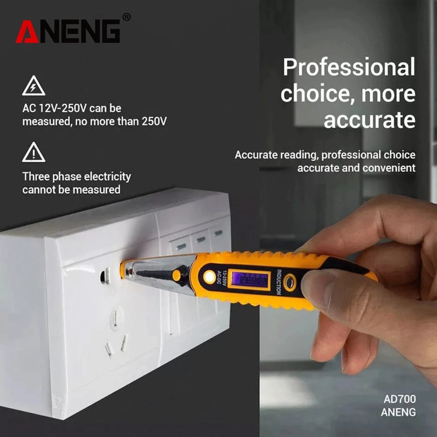 Aneng VD700 is a versatile Voltage Alert Detector - BOXALOTA