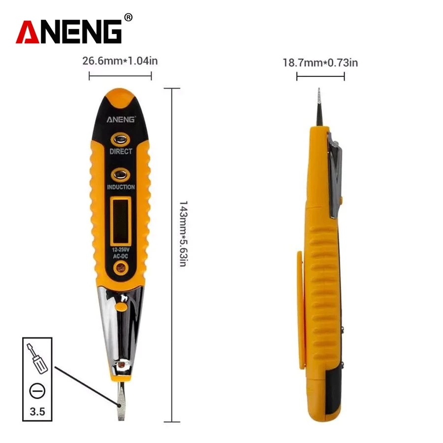 Aneng VD700 is a versatile Voltage Alert Detector - BOXALOTA