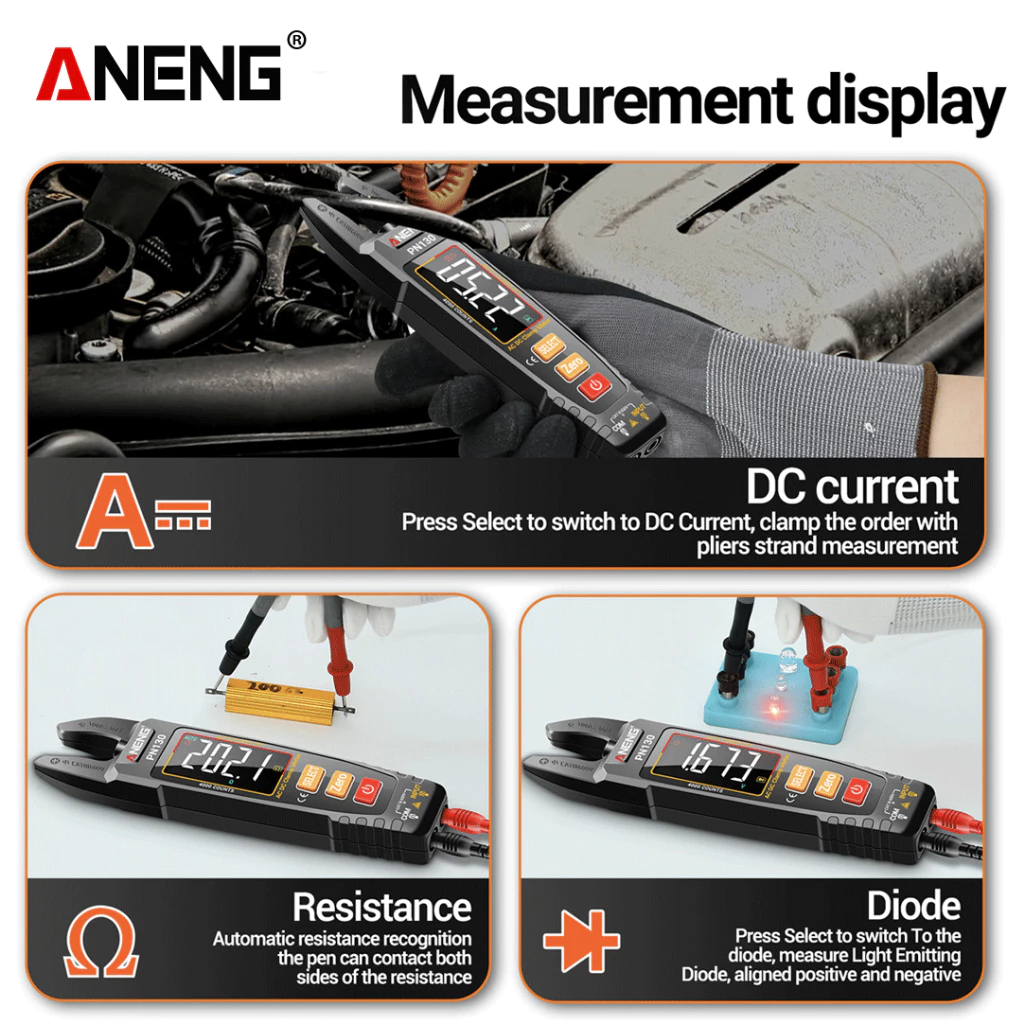 PN130 U-shaped Clamp Meter - BOXALOTA