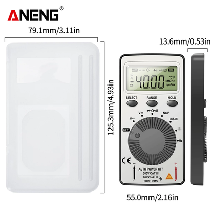 Portable LCD AC/DC Digital Multimeter - BOXALOTA