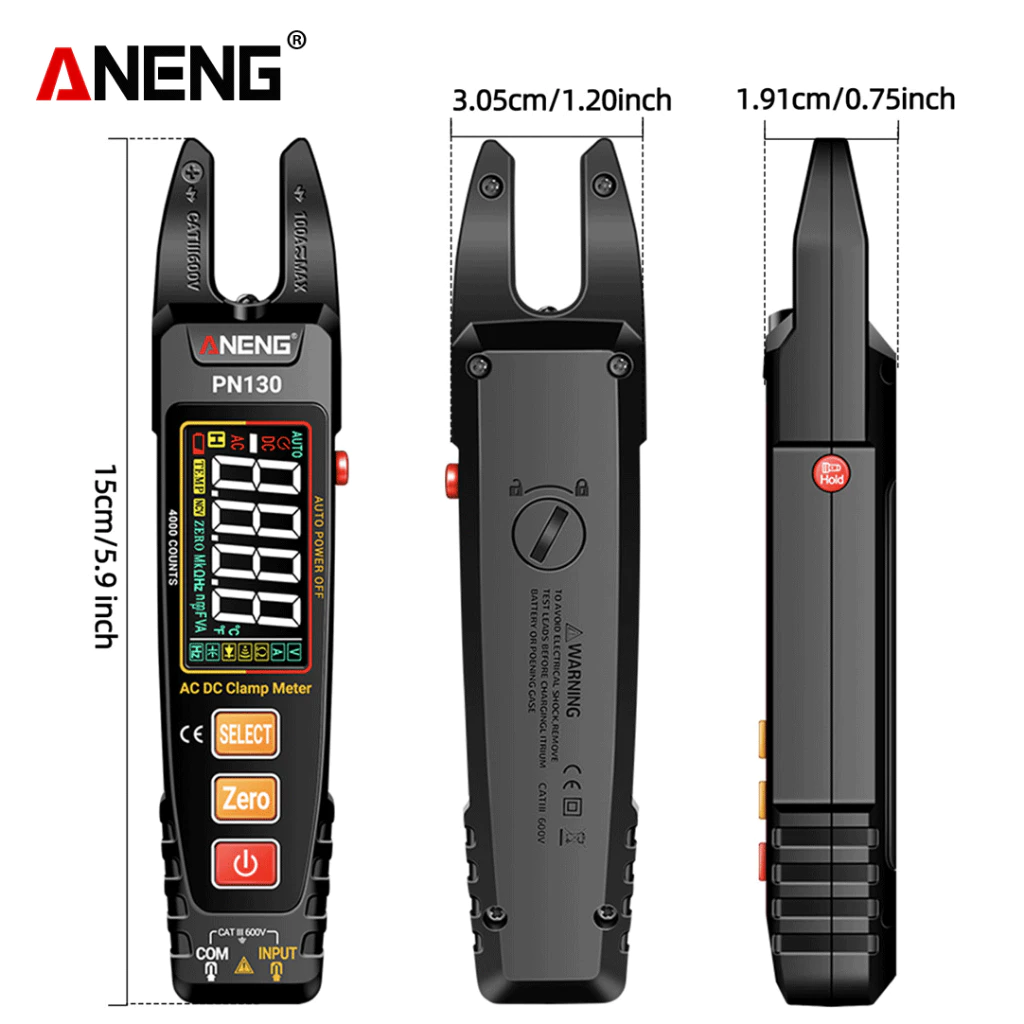 PN130 U-shaped Clamp Meter - BOXALOTA