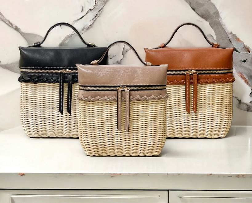 Liona Rattan Bag - BOXALOTA