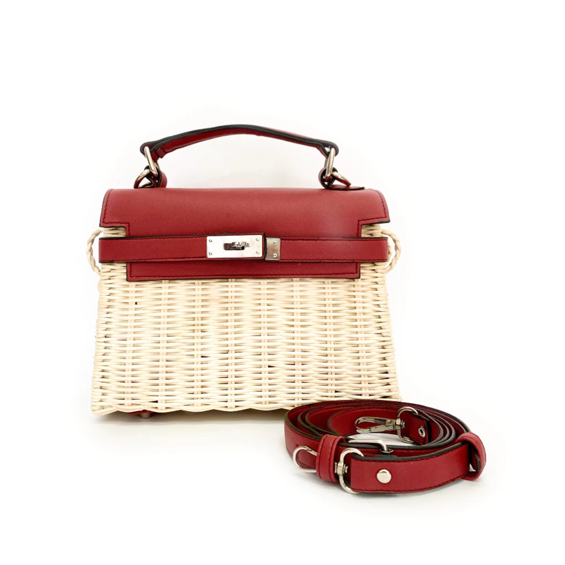 Rattan Handbag - BOXALOTA