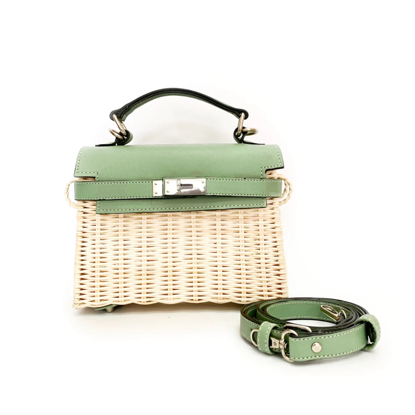 Rattan Handbag - BOXALOTA