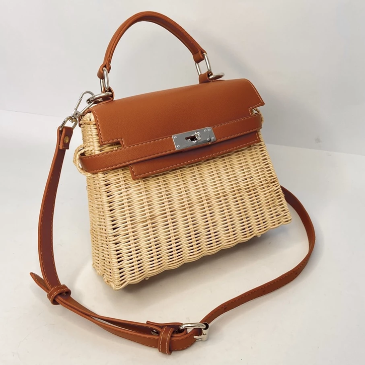 Rattan Handbag - BOXALOTA