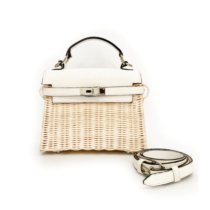 Rattan Handbag - BOXALOTA