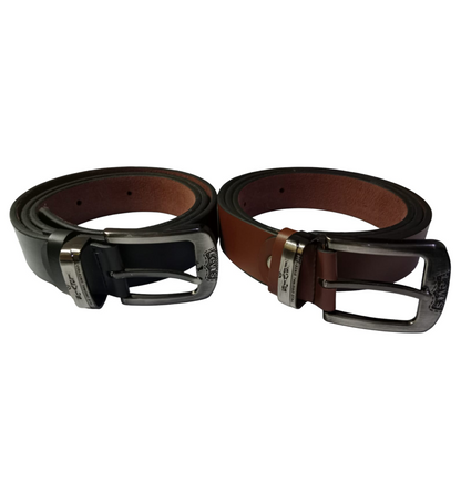 Men's Genuine Leather Belt Set - BOXALOTA