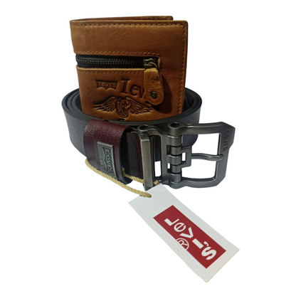 Levi's Belt And Wallet - BOXALOTA