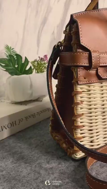 Grace Rattan Bag