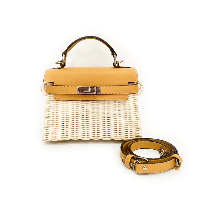 Rattan Handbag - BOXALOTA