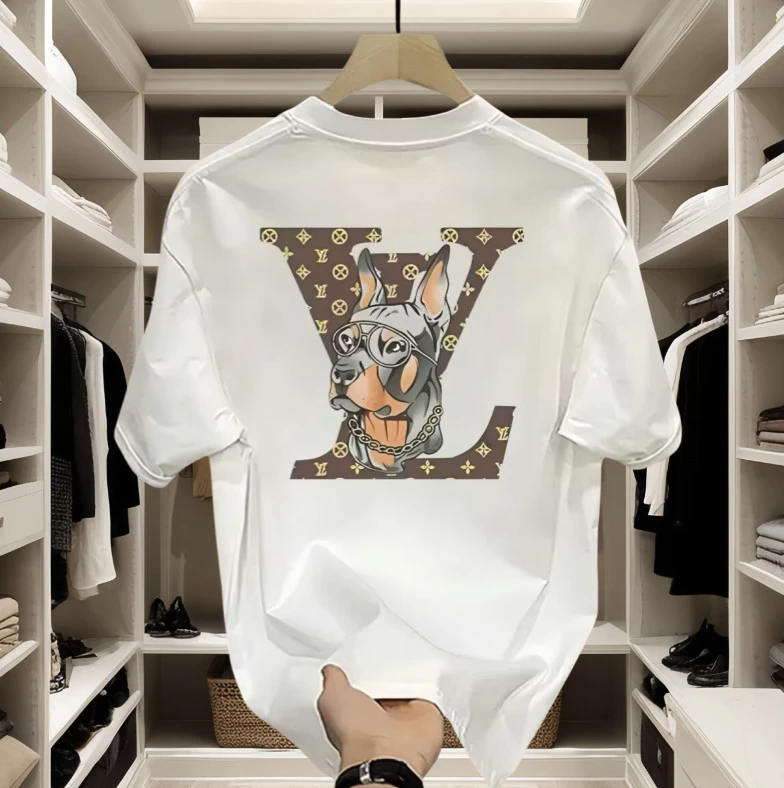 LV Dog Style T-Shirt - BOXALOTA