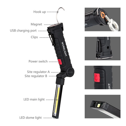 Worklight LED Portable Magnet - BOXALOTA