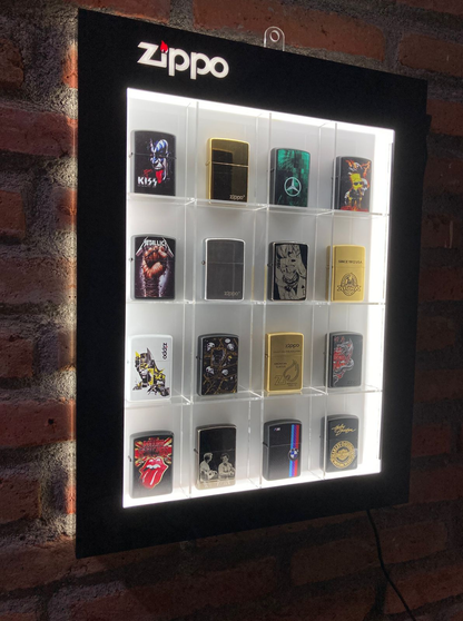 Zippo Display With Light - BOXALOTA